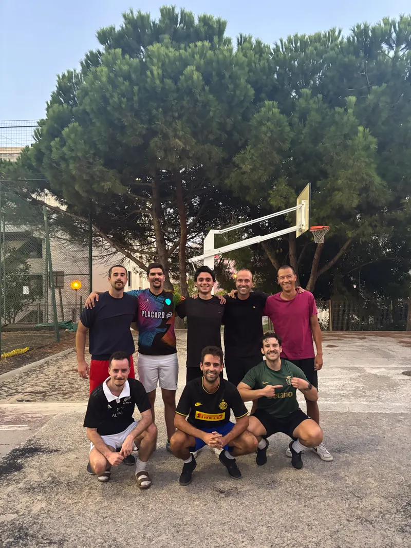 The winning team after game 10