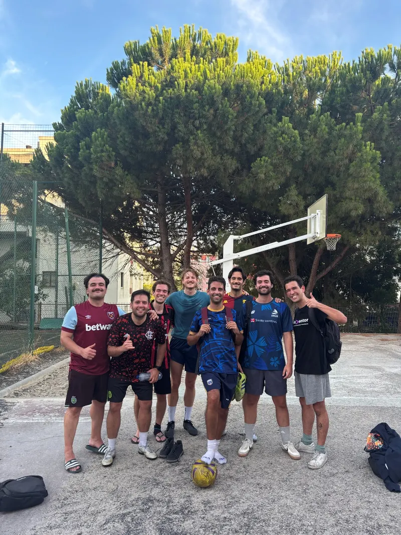 The winning team after game 3
