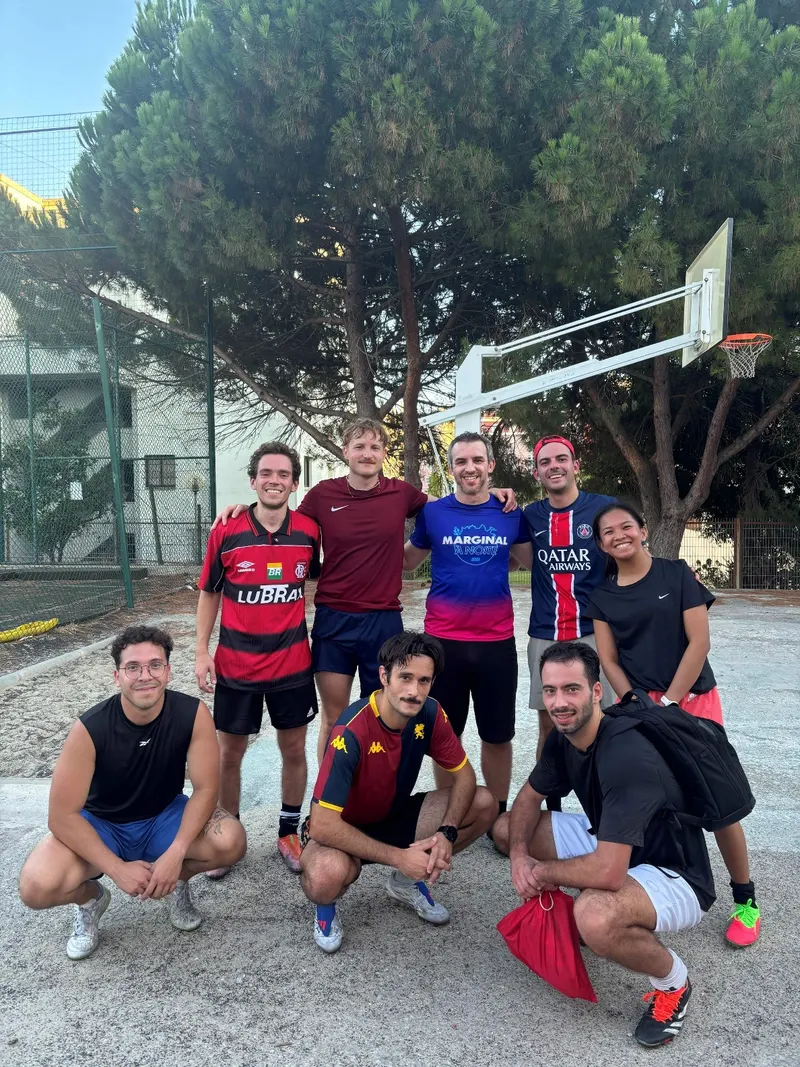 The winning team after game 6